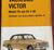 1964 Vauxhall FB Victor och VX 4/90 Handbok svensk