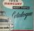 1955 Mercury Body Parts Catalog
