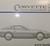 1995 Chevrolet Corvette Instruktionsbok svensk