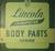 1952 Lincoln Cosmopolitan Body Parts Catalogue