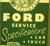1953 Ford Service Specifications Car Truck