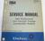 1964 Delco Radio Service Manual 1964 Pushbutton