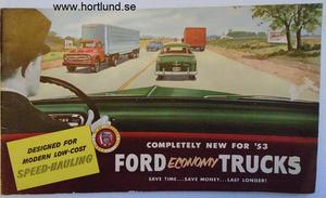 1953 Ford Truck broschyr
