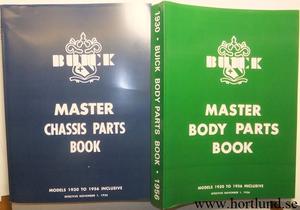 1930-1956 Buick Master Parts Book