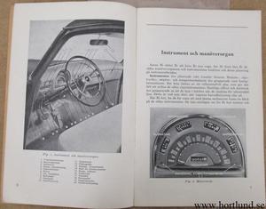 1952 Ford V-8 Instruktionsbok svensk