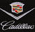 Cadillac Crest with V and word logga