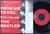 BEATLES - From me to you Rare RED label Swe PS 1963