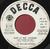 ROLLING STONES - Con le mie lacrime / Talkin´ bout you Italy Jukebox PROMO 45 1966