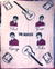 BEATLES - Jättestor FILT Witney blanket England 1964 - RARE!