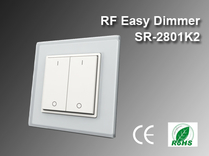 RF Easy Väggdimmer SR-2801K2 2-zon