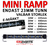 Ultra tunn LED ramp endast 23mm höjd 30 grader spot 9-32V