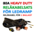 Reläkabelsats 80A Heavy Duty för LED ramp, extraljus eller xenon ballast (drivdon)