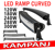 120-300 Watt LED extraljus ramp med curved böjt chassi 9-32V Utförsäljning