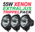 Trepack 55W Xenon Extraljus 9-32V Svart