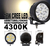 18W CREE LED special belysning framtagen för dimma, snörök, kristall snö 9-32V, 4300K, E-märkt