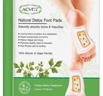 Aliver 100% Natural and Vegan Friendly Detox Foot Pads