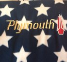 Plymouth USA pläd