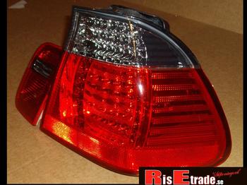 LED Baklysen 3er BMW E46 (Coupe) / Röd-svart