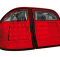 Mercedes W210 Kombi T - LED Baklyktor röd / smoke
