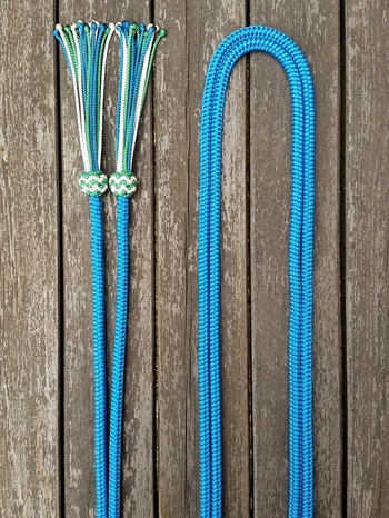 Mecate rein with tassels
