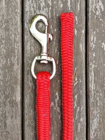 Lead rope with bolt snap and back splice - 14 mm