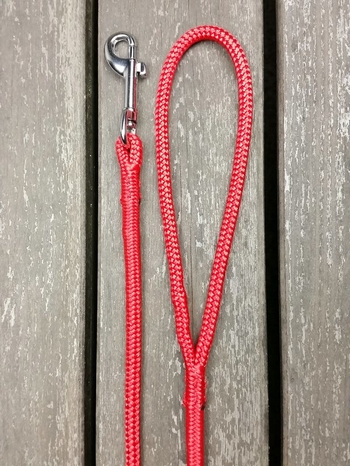 Leash with bolt snap - 6 mm