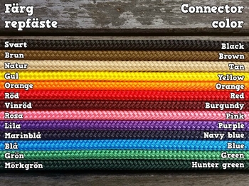 Rope connector for rope halters