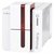 Evolis Primacy GO PACK, single sided, 12 dots/mm (300 dpi), USB, Ethernet, red