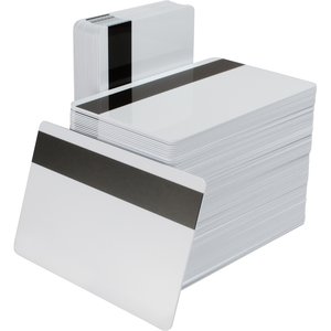Zebra Plastic card, HiCo, 500pcs.