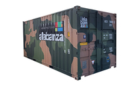 20 fots (33 m3) Container Camoflage