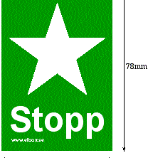 Stop sign 