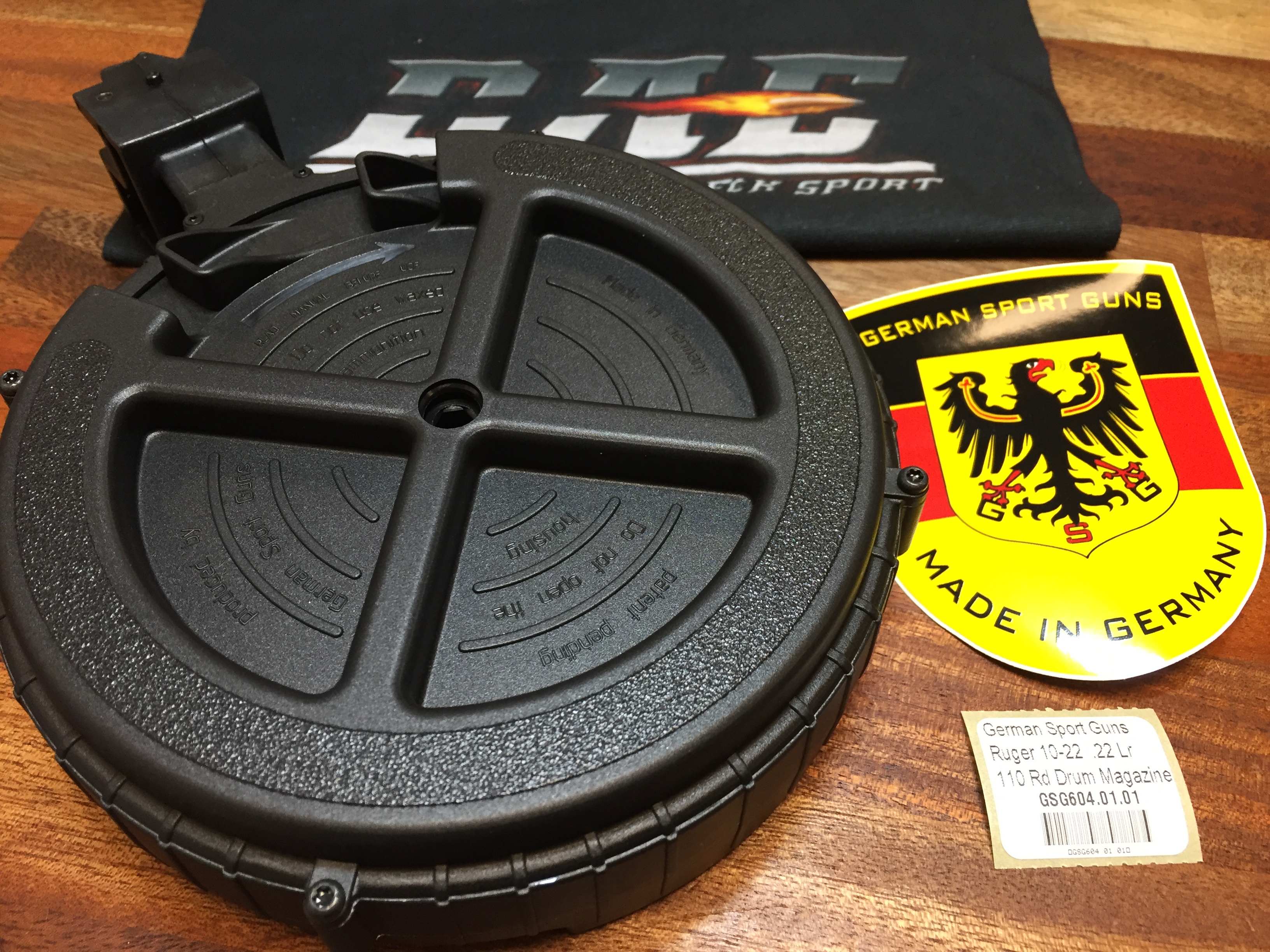 GSG Ruger 10/22 110 Round Drum Magazine .22 Lr Manufacturor: German Sport G...