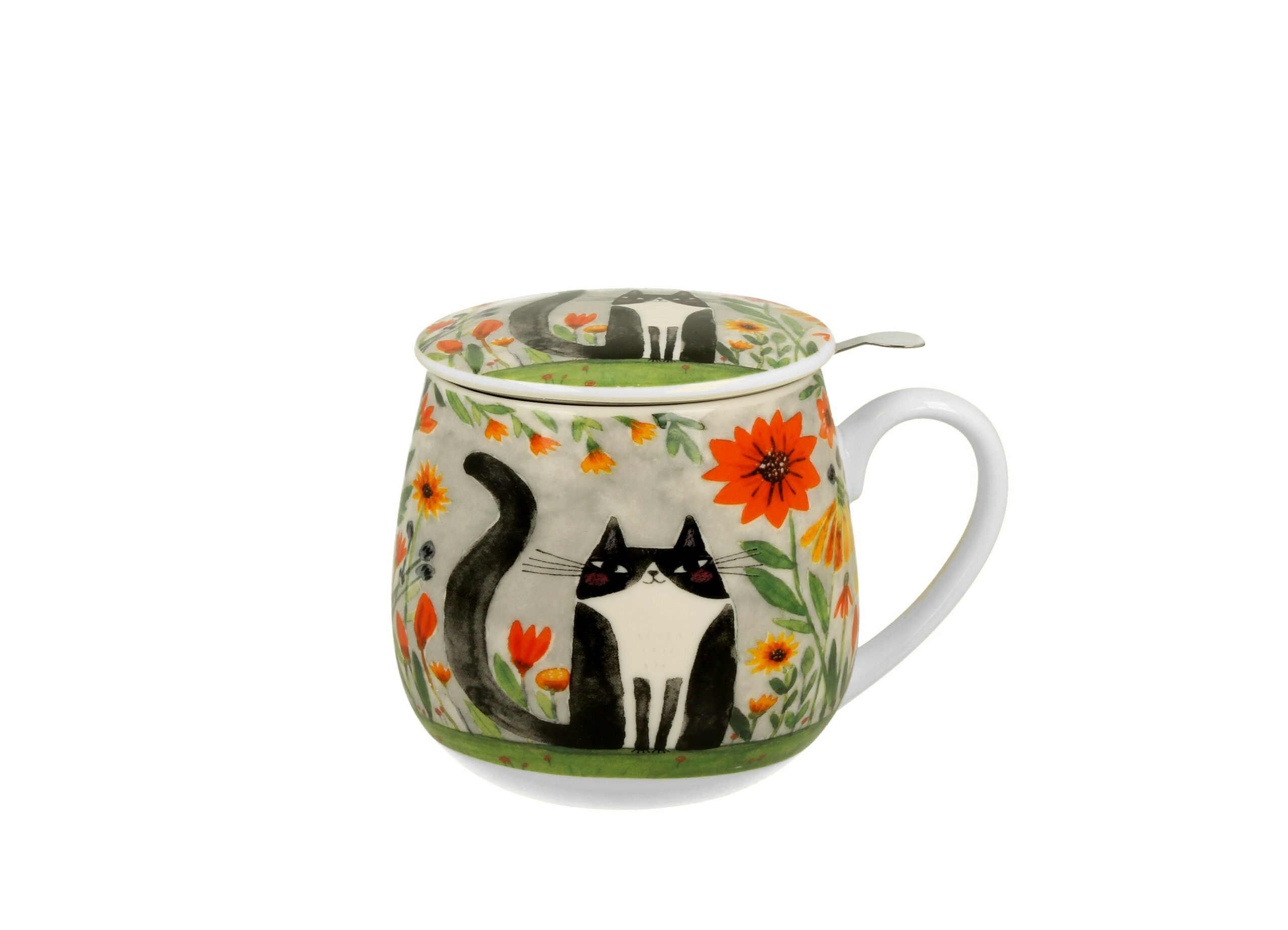 Cat Meadow - Mugg Barrel med tesil (The Art Gallery) - 3