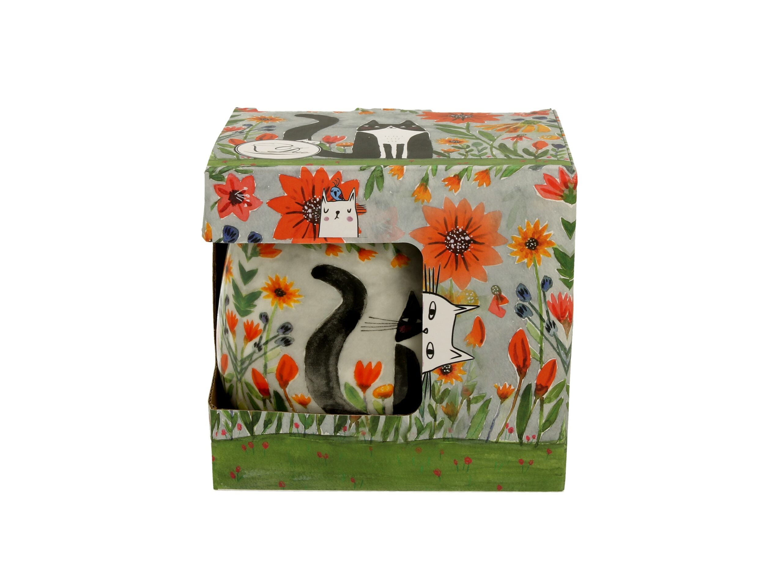 Cat Meadow - Mugg Barrel med tesil (The Art Gallery) - 5