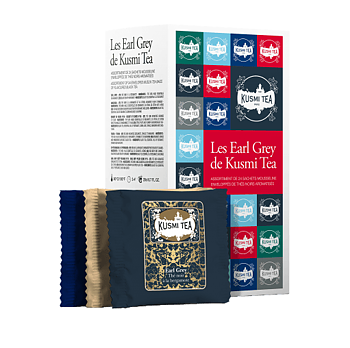 Kusmi Presentset 'Earl Grey Blends' med 24 tepåsar