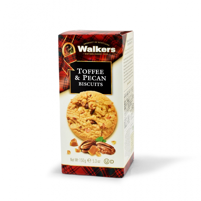 Walkers Toffee and Pecan Biscuits