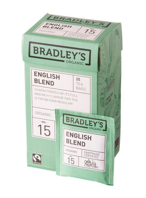 Bradley´s English Blend Ekologisk No 15 - Portionste 25-pack