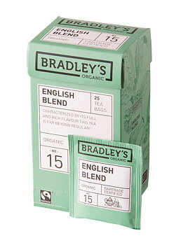 Bradley´s English Blend Ekologisk No 15 - Portionste 25-pack