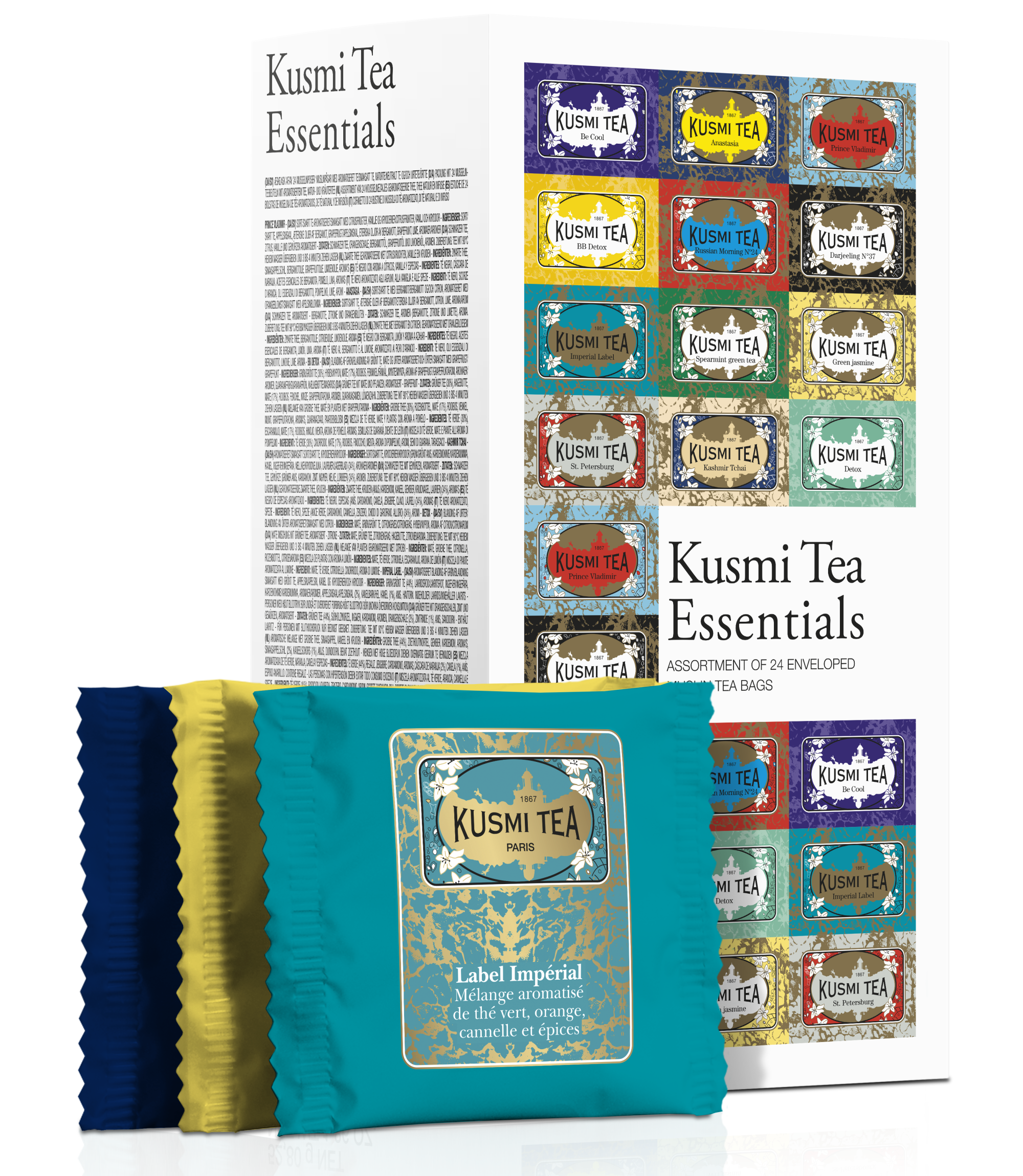 Kusmi Presentset med 24 tepåsar - 2