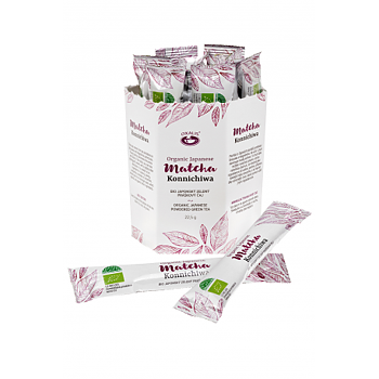 Japansk Ekologisk Matcha Konnichiwa - Portionsförpackad 15x1,5g
