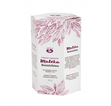 Japansk Ekologisk Matcha Konnichiwa - Portionsförpackad 15x1,5g