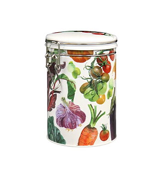 Teburk Rund med knäpplock 300 gram - Emma Bridgewater Vegetable Garden