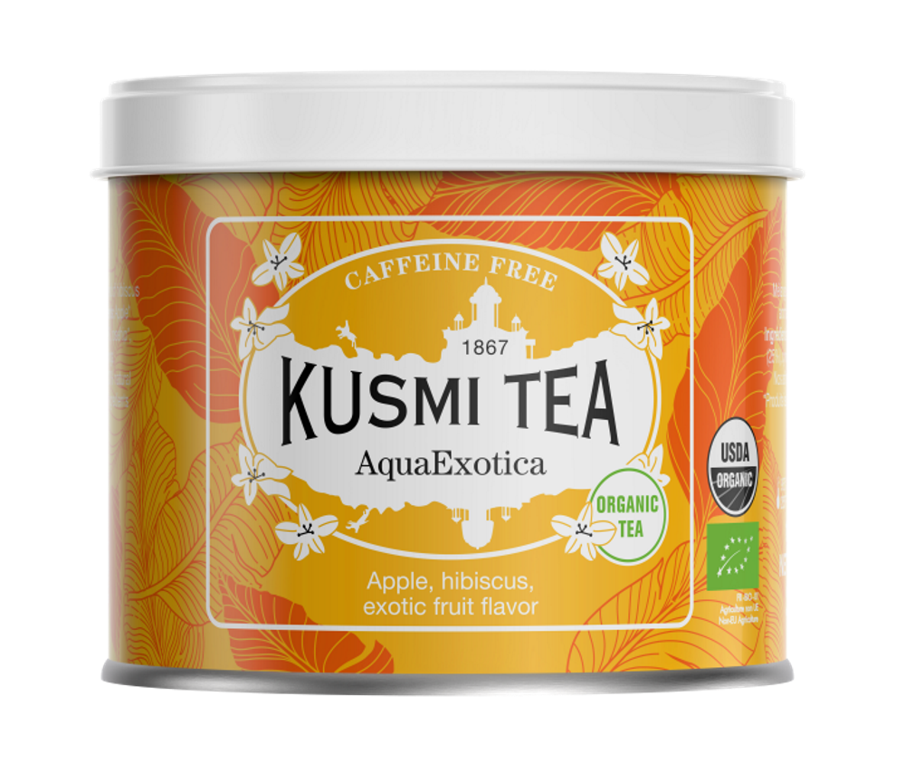 Kusmi Aqua Exotica Ekologisk - Plåtburk 100 gram 