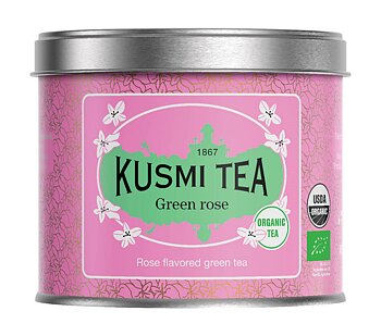 Kusmi Green Rose Ekologisk - Plåtburk 100 gram 