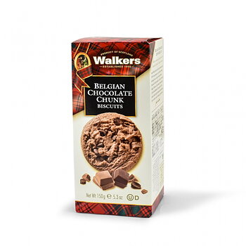 Walkers Belgian Chocolate Chunk Biscuits