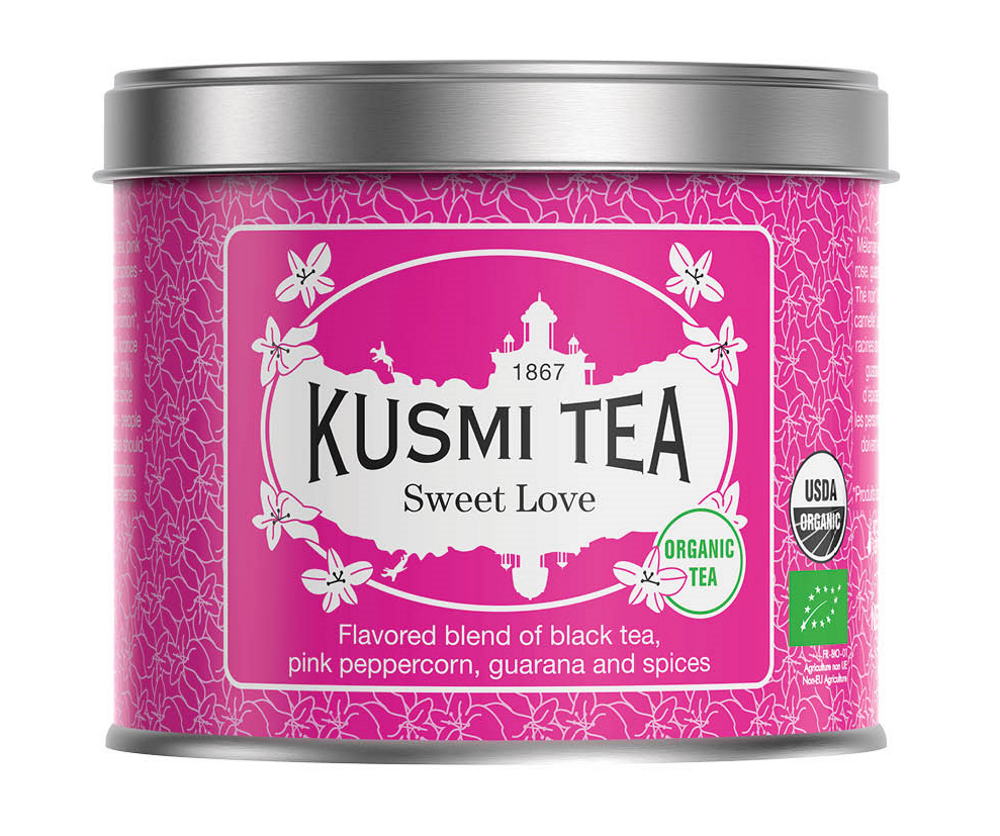 Kusmi Sweet Love Ekologisk - Plåtburk 100 gram 