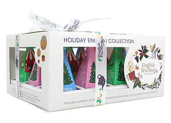 JULEN 2026 - English Tea Shop - Presentask Holiday English Collection VIT Tepåsar