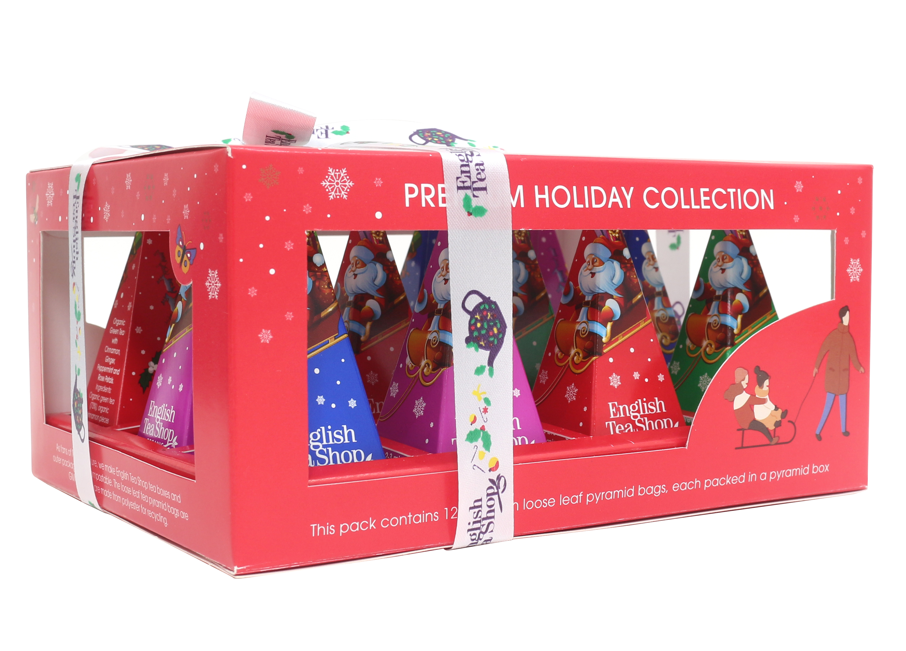 JULEN 2026 - English Tea Shop - Presentask Premium Holiday Collection RÖD Tepåsar