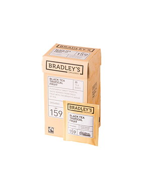 Bradley´s Black Tea Tropical Fruit Ekologisk No159 - Portionste 25-pack