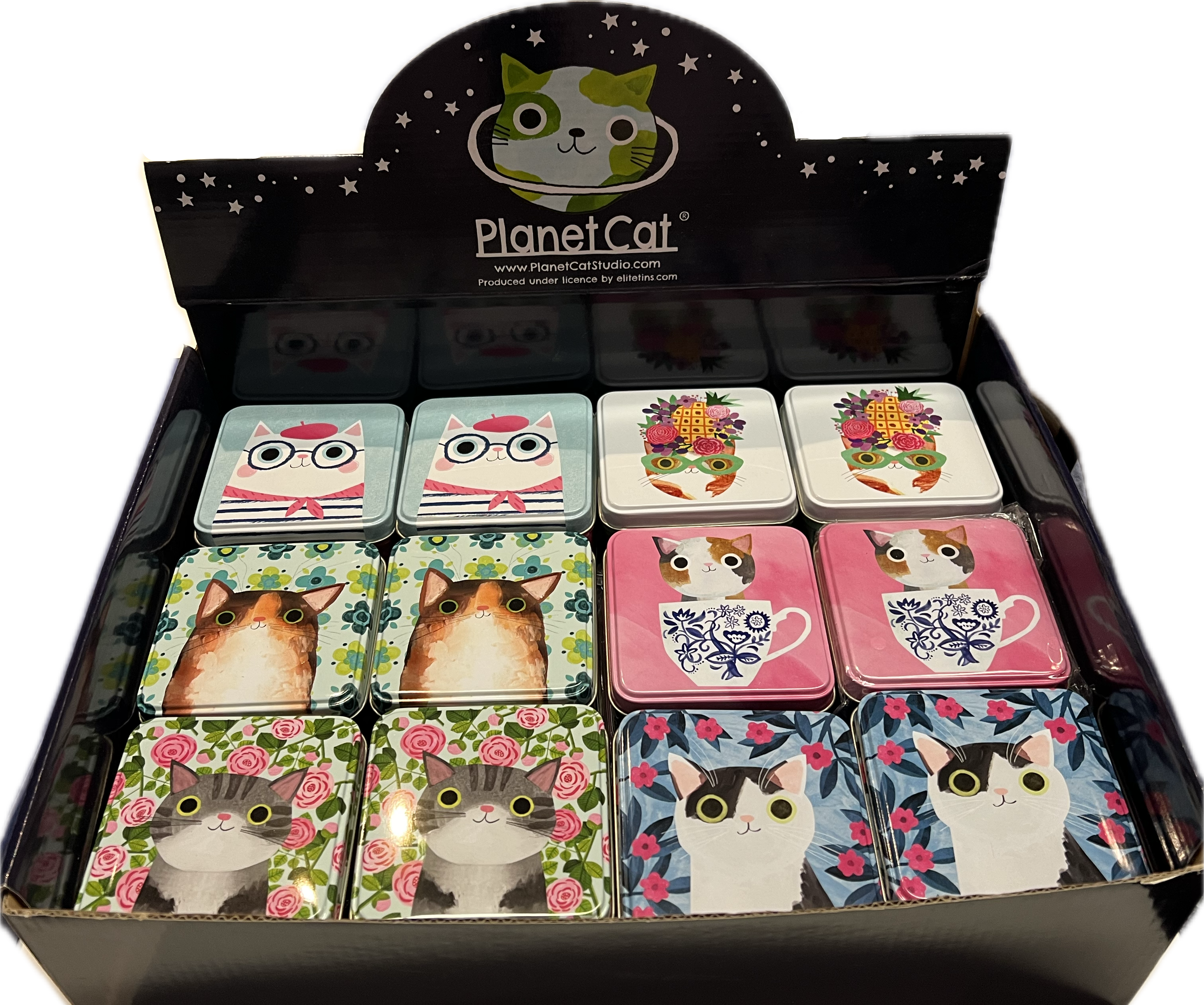 KLIPPVARA - Liten Ask Planet Cat - Endast ett motiv kvar att välja bland